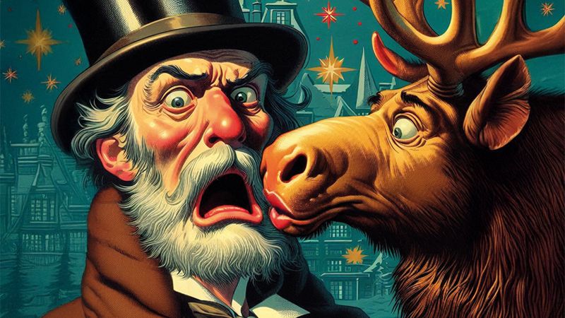 Ich glaub mich SCROOGE ein Elch